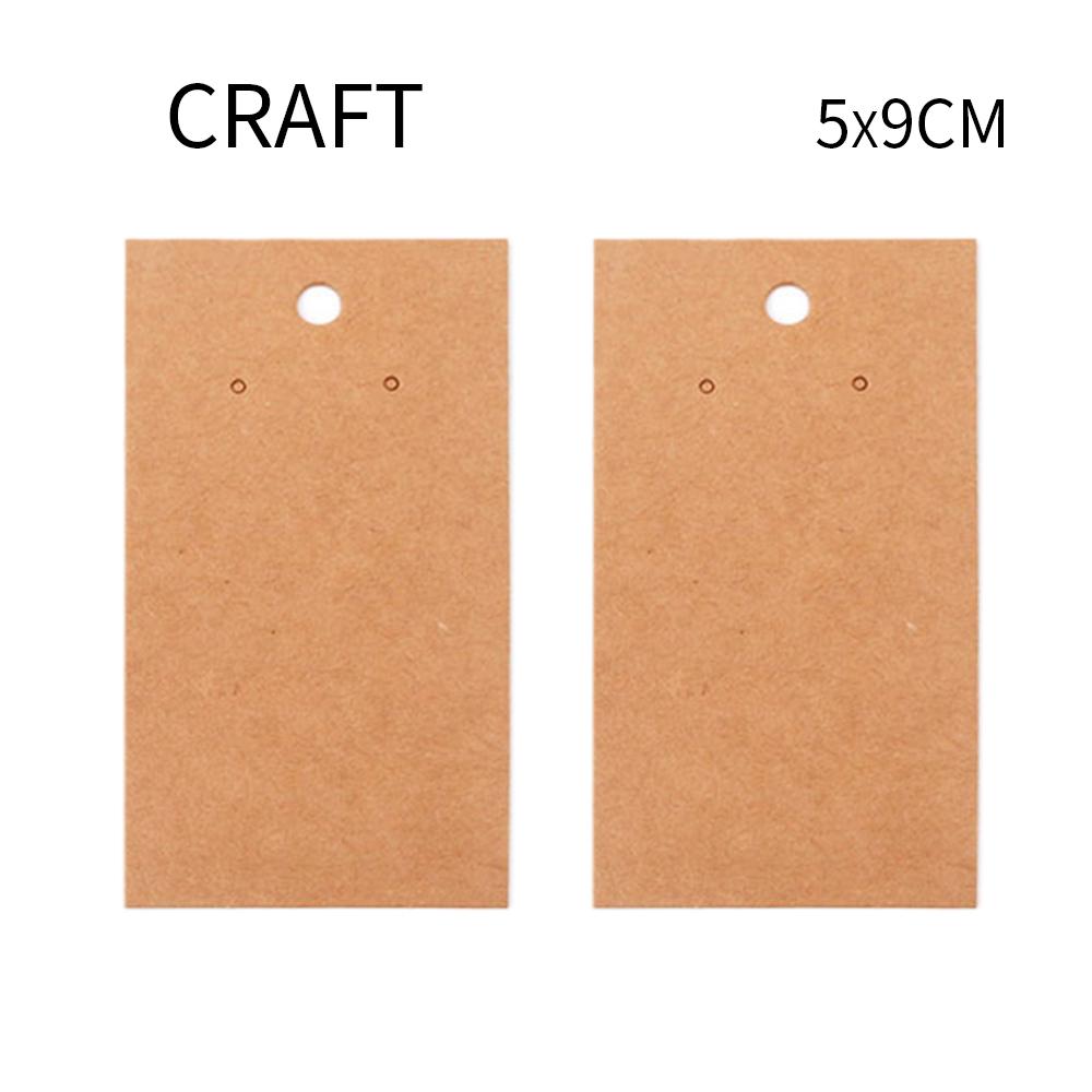 50 pièces Cartes d'Affichage pour Boucles d'Oreilles et Colliers pour Boîte à Bijoux Carte d'Accrochage en Carton Carde pour Clous d'Oreilles Carte en Papier Bijoux DIY