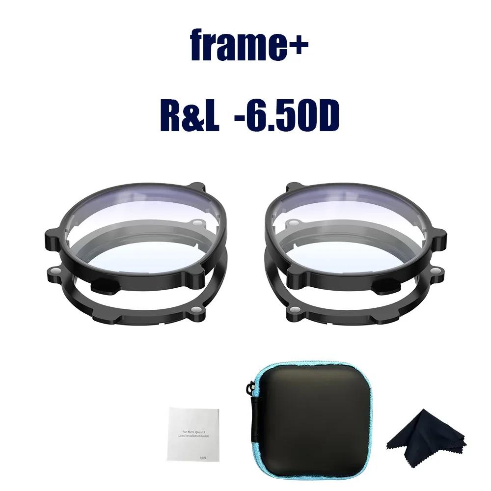 Magnetic Lens for Quest 3 Eyeglass Frames Anti-Blue Light Optical Lenses Protection VR Accessories for Oculus/Meta Quest 35