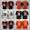 Mens NFL Jacksonville Jaguars Football Jersey Custom Number 9 Burrow 1 Chase 14 18 28 Premium Cotton Sportswear