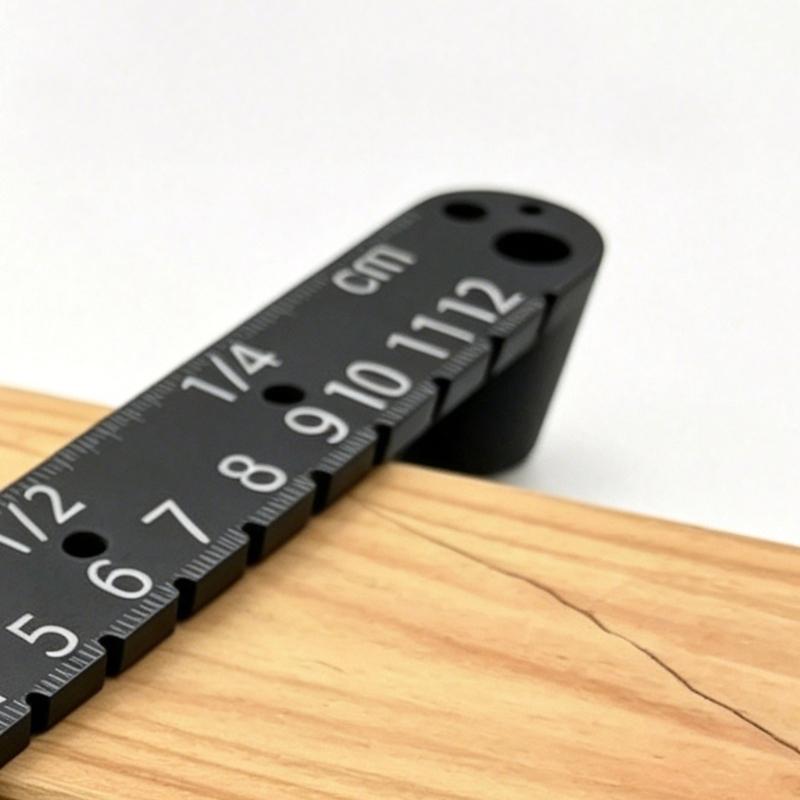 Precisions Woodworking Center Finder Gauge Center Positioning Locators For Craftsmen And DIY Enthusiasts