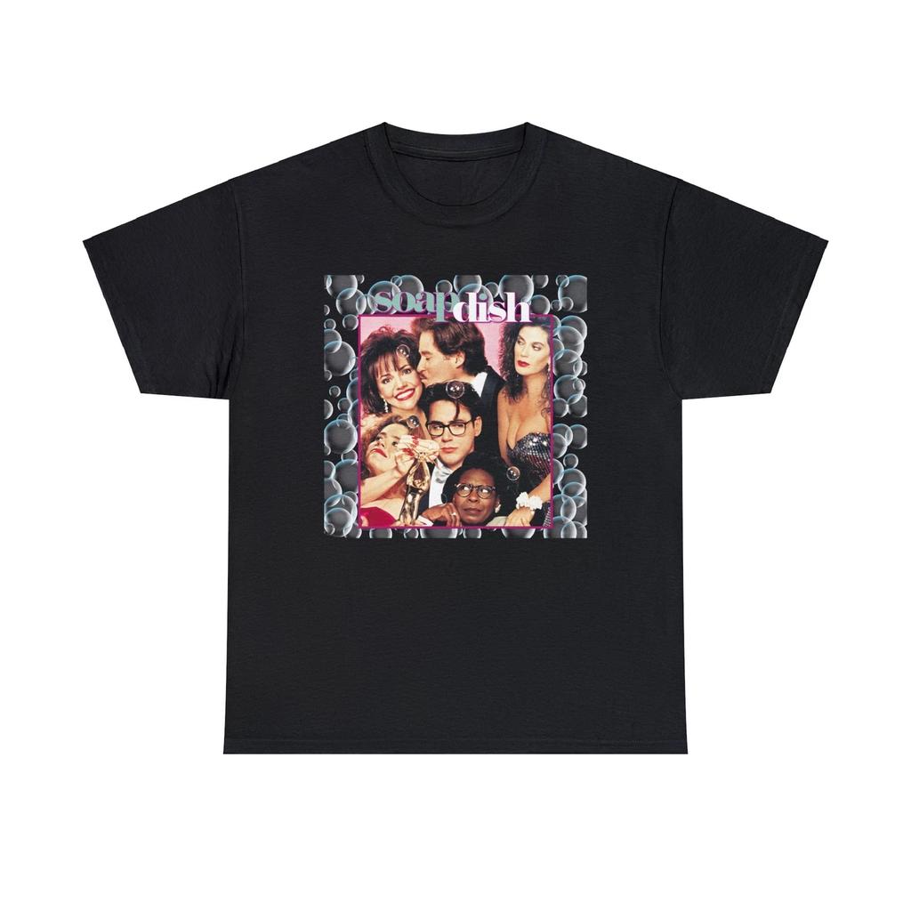 Soapdish Heavy Cotton Tee, Sally Field, Kevin Kline, Robert Downey Jr., Whoopi