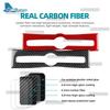For Volvo XC60 2018 2019 2020 2021 2022 2023-2026 Car Central Control CD Panel Sticker Interior Trim Carbon Fiber Accessories
