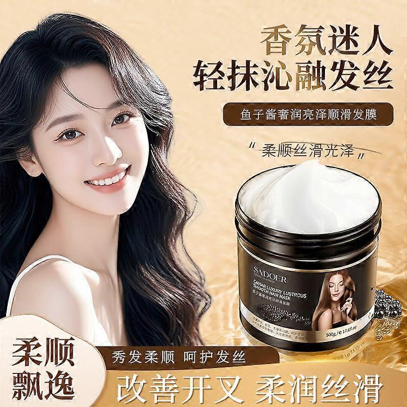 Caviar Hair Mask, Moisturizing Hair Mask, Hair Mask for Deep Repair, Intense Hydration, Dry and Damaged Hair Conditioner-200G
