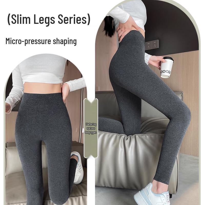 LANGSHA Women's Thermal Slimming Shark Leggings