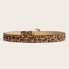Metal Carved Pin Buckle Belt All Age Aesthetic Waistband with Rivet Daily and Formal Belt Waist Strap for Pants Jeans