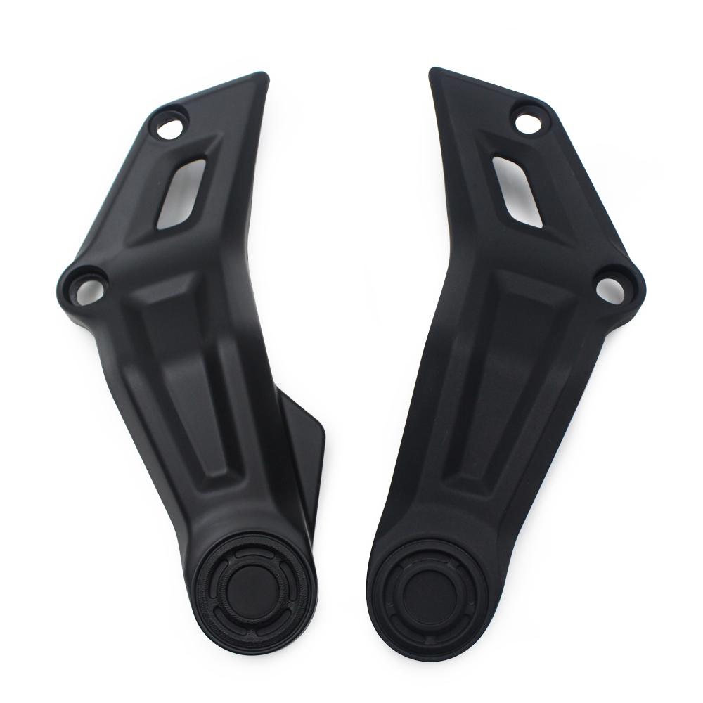 Motorcycle Carbon Fiber Frame Cover Protection Panels Engine Trim Fairing Cowling For YAMAHA New MT07 FZ07 MT-07 2021-2023 чёрный