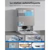Robot Aspirateur Laveur - ECOVACS DEEBOT X12 PRO OMNI - 22000 Pa - Recharge PowerBoost Plus - FocusJet Technologie - OZMO Roller 3.0