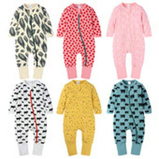 New Summer Baby Long-Sleeve Romper Onesie