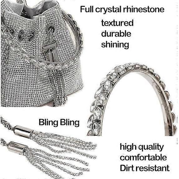 Shoulder Bags Crossbody Bag Purses Handbags Crystals Evening Bag