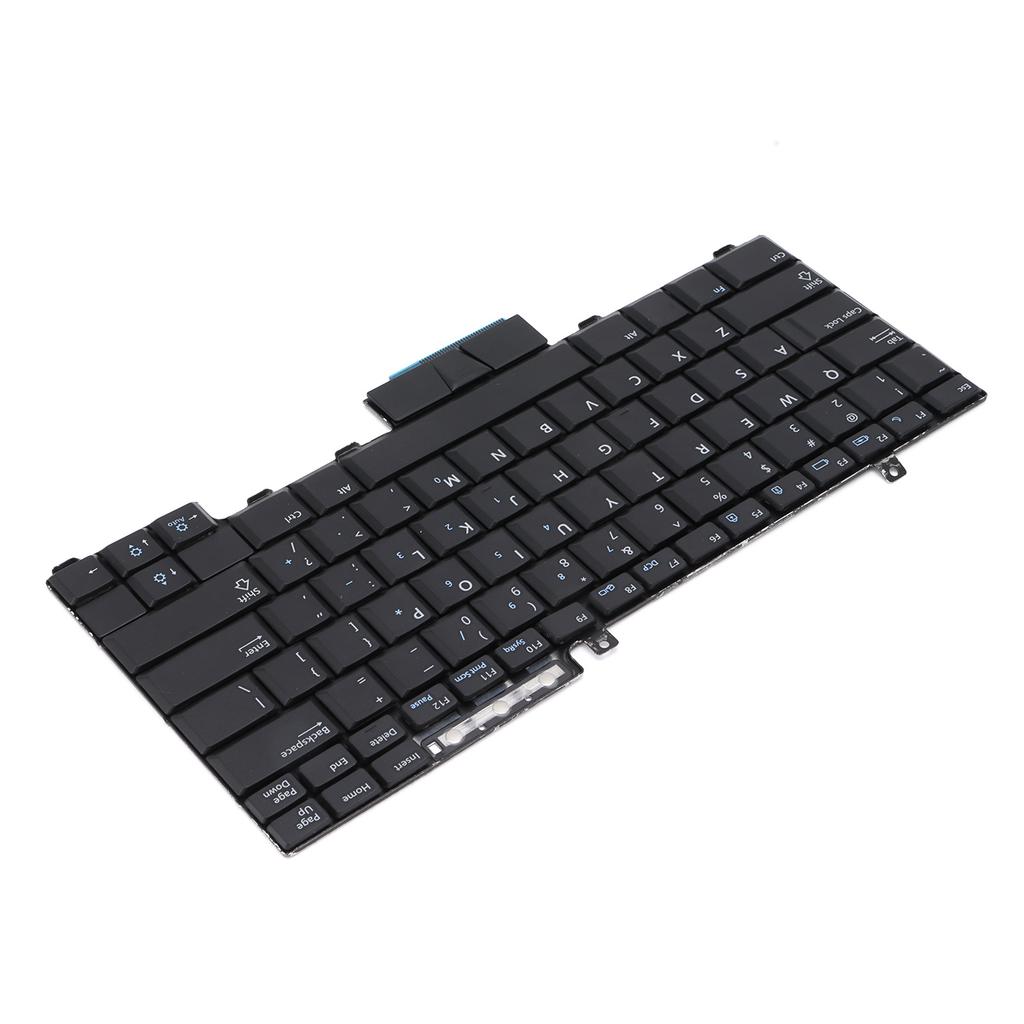 Replacement Keyboard Durable Convenient Replace Keyboard for DELL E6400 E6410 M4400 M2400 E6500Black