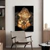 Nordische goldene Baby Ganesha Leinwand Malerei Poster und Drucke abstrakte Bilder für moderne Wohnzimmer Home Wand Kunst Dekoration
