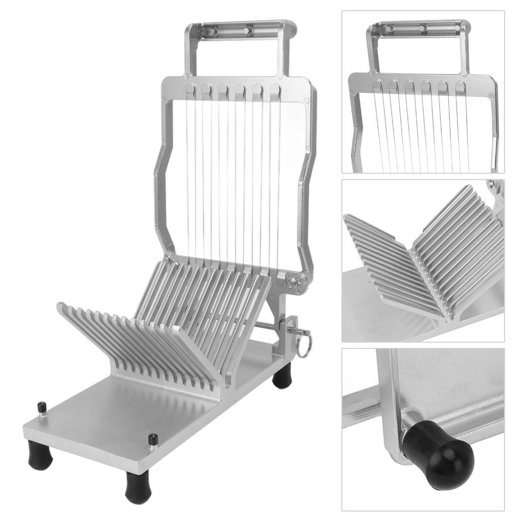 Manual Cheese Cutter with Wire Butter Bread Cutting Machine Stainless Steel Blade 10mm 20mm