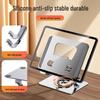360° drehbarer, verstellbarer Vollmetall-Tablet-Ständer für Nachttisch oder Schreibtisch – Ideal für die iPad-Nutzung