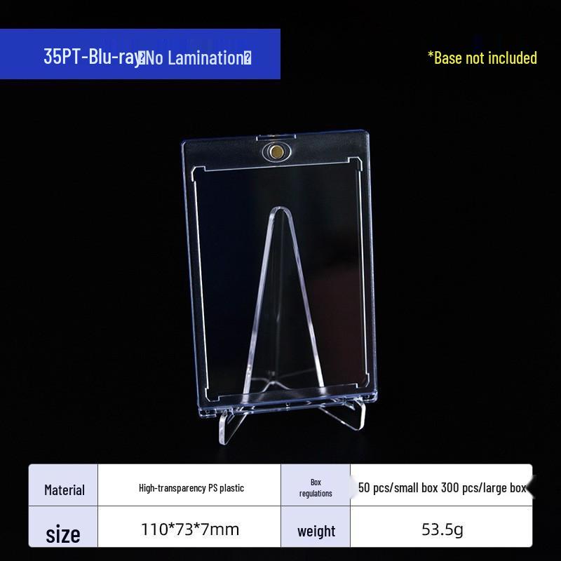 Magnetic Star Card Set for Naruto, Pokémon, Yu-Gi-Oh, Ultraman - Transparent Card Holder