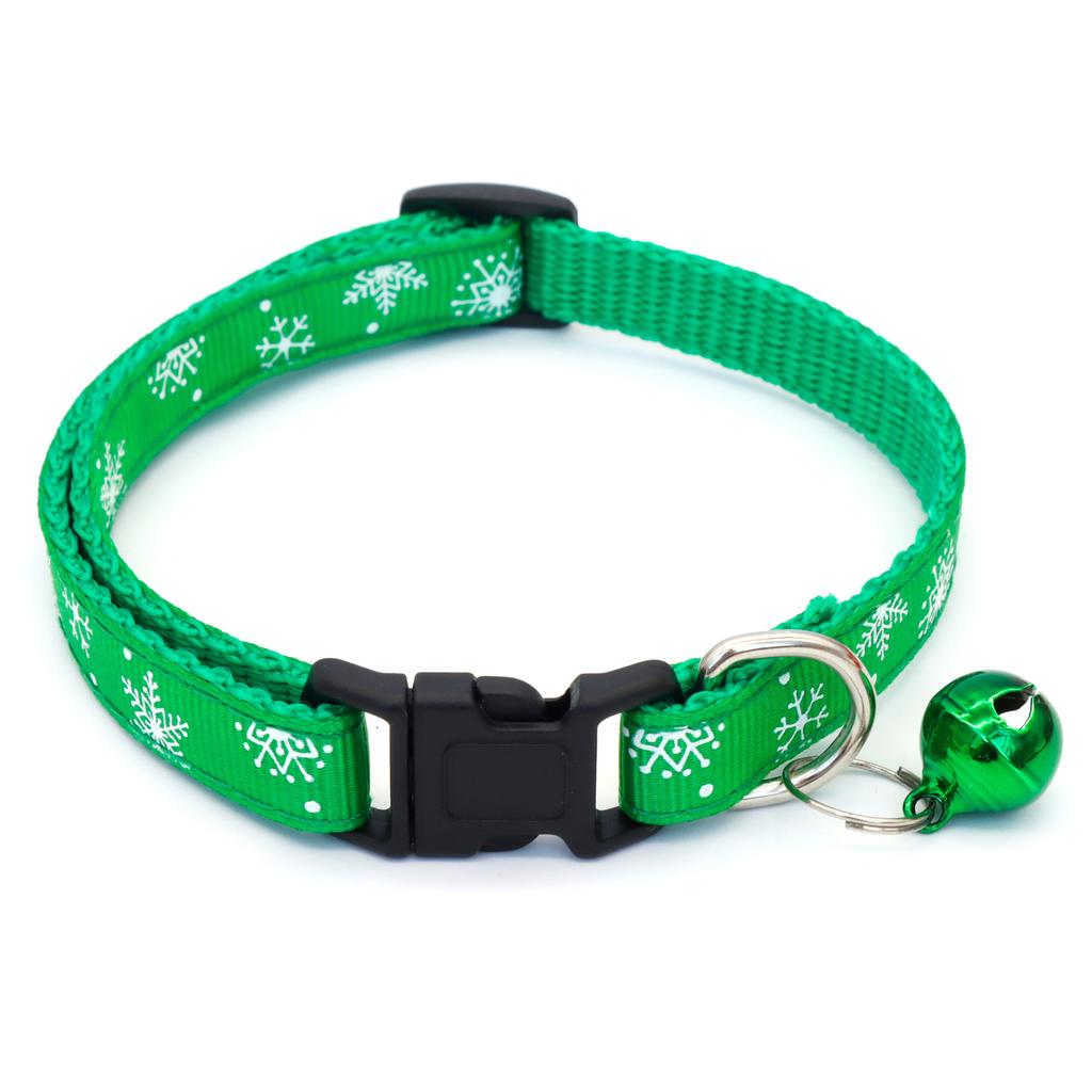 Christmas Pet Collars for Small Dogs Cat  Adjustable Safety Buckle Necklace Chihuahua Puppy Kittens Puppy Collar Pet Accessoires