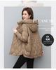 Women's Mid-Length Lightweight Down Jacket - 2024 Winter Loose Fit, Versatile, Small Size, Mom-Style Duck Down Coat
