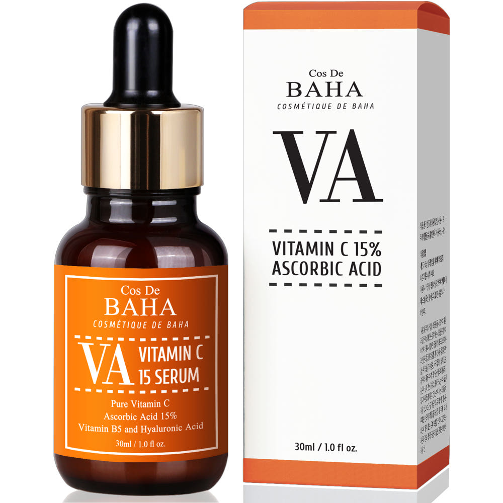 COS DE BAHA VA Pure Vitamin C 15% Arbutin Brightening Dark Spot Serum 30ml 30ml 1EA