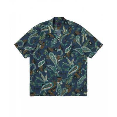 Weird PaiSley S S Shirt Navy