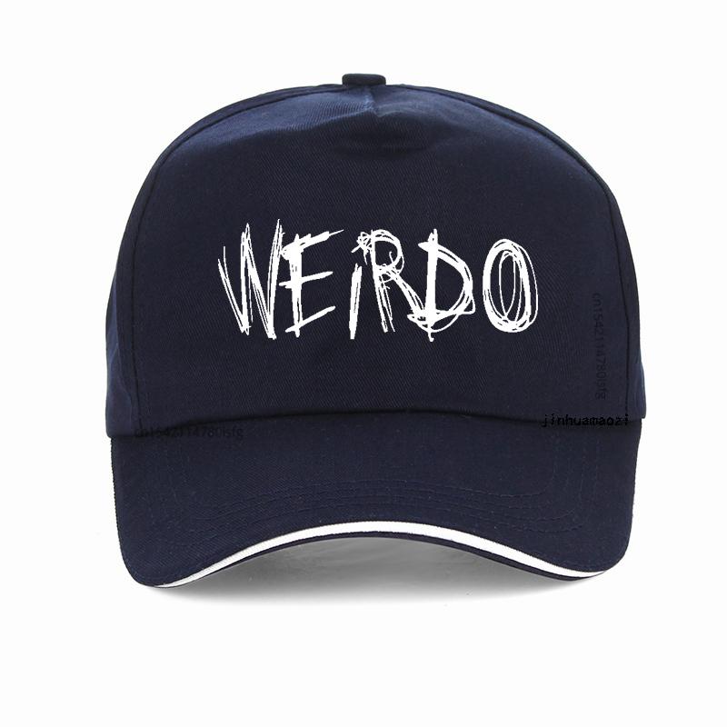 

WEIRDO Punk Emo Golf Cap Funny Goth Heavy Metal Hiphop Baseball Caps Unisex Adjustable Baseball Caps Summer Snapback hats Adjustable