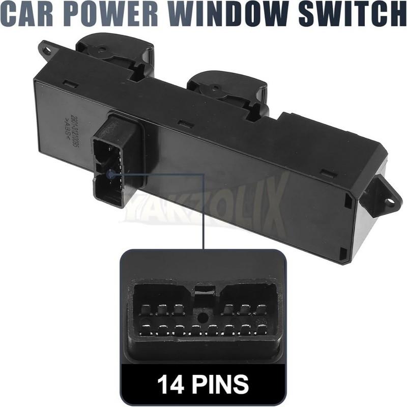 MR587942 For Mitsubishi Pajero Montero III 3 Lancer Triton L200 2008 2009 Sport Grandis Front Left Power Window Control Switch