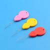 Golden Silk Gourd Needle Threading Tool for Sewing Machine and Hand Sewing