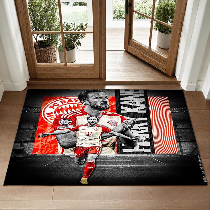 Harry Kane Design Crystal Velvet Rug Soft Decorative Mat for Bedroom Entrance