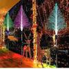 5-Layer Fiber Optic Reed Lamps Color Changing Solar Powered Lights  Christmas Tree