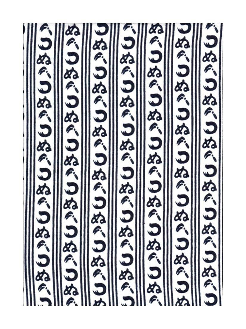 

Kamawanu hand dyed with made in Japan (small) towel, Niwa-zome dyeing, 100% cotton, белый