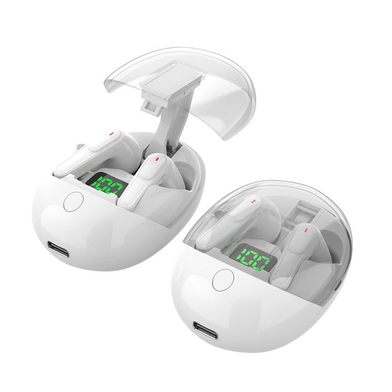 New Bluetooth Headphone Cover Innovative Design Jerry Chip 5.3 Waterproof Transparent Long Life