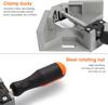 90 Degree Right Angle Clip Clamp Single Handle Aluminum Alloy Corner Clamp Woodworking Picture Frame Clip Right Angle Folder
