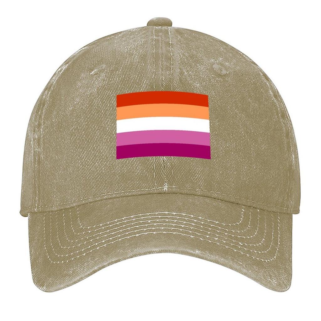 2026 Lesben Pride Flagge Baseballkappe Schwarz Neu In Hut Kapuze Westernhut Hüte Mann Damen