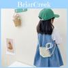 Stylish Mini Pearl Handbag For Kids Trendy Fashionable Crochet Tote Bag For Girls