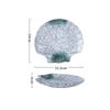 Vintage Ceramic Shell Shaped Plate Barbecue Plate Sushi Plate Dessert Snack Plates Pasta Plates Restaurant Creative Tableware