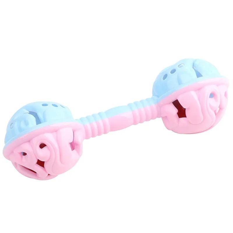 Montessori Double-head Rattles Toys for Baby Rattle Educational Musical Sensory Toys Children Games Baby Toys 0 12 Months