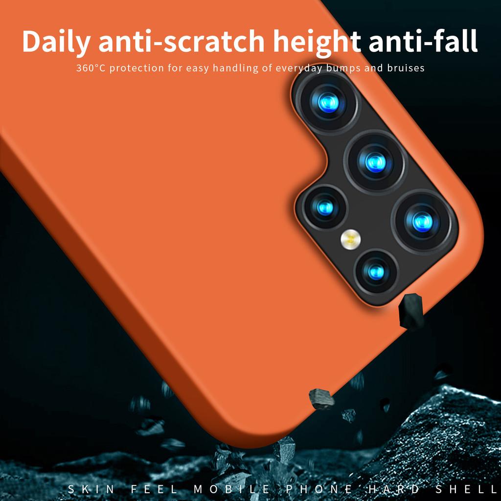 MOFI JK Qin Series For Samsung Galaxy S24 Ultra Case Slim-Fit TPU+Acrylic Smart Phone Shell