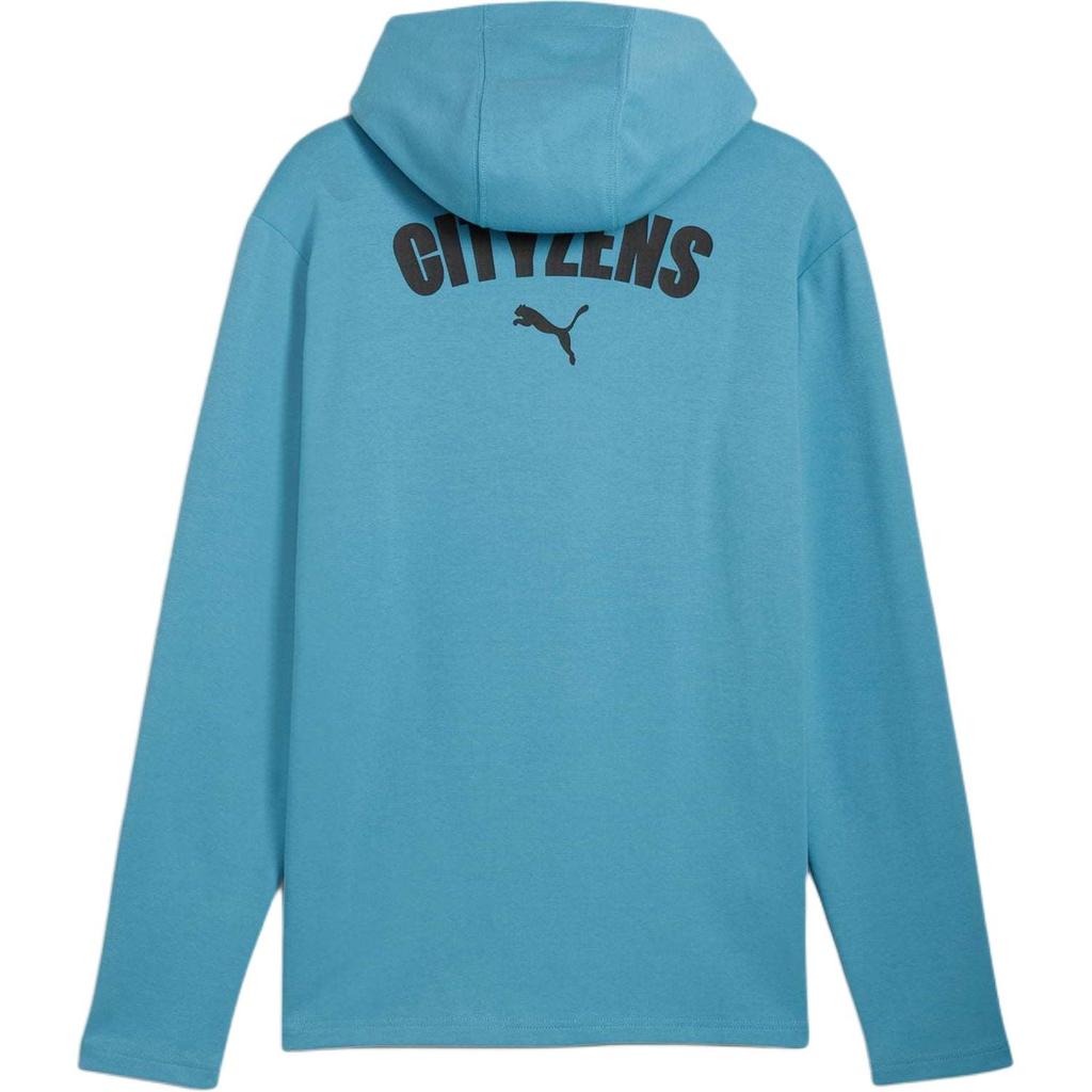 Puma Manchester City SS24 Manchester City Casuals Hooded Jacket Men Jackets & Coats Men's Sea Blue 777565-31