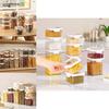 Kitchen Sealing Storage Container With Transparent Pet Material For Food Organization And Freshness