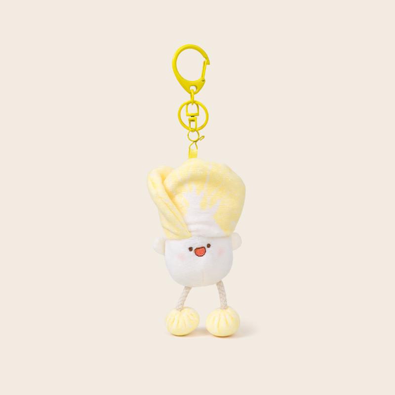 Toast Carrots Bread Vegetables Plush Keychain Toy Pendant Cartoon Doll Gift
