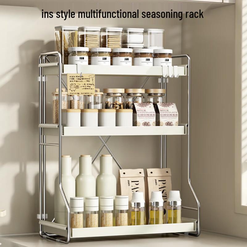 Kitchen Countertop Seasoning Storage Rack