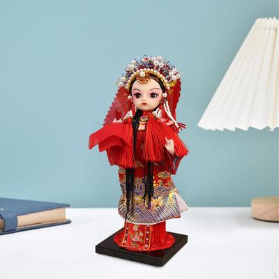 Socha čínské panenky Socha Pekingské opery, Stolní ozdobná figurka do ložnice