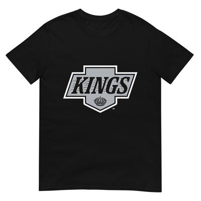 T-shirt Ufficiale Nera Icona Los Angeles Kings
