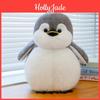 Adorable Black And Gray Soft Penguin Plush Toy Perfect For Kids Birthday Gifts