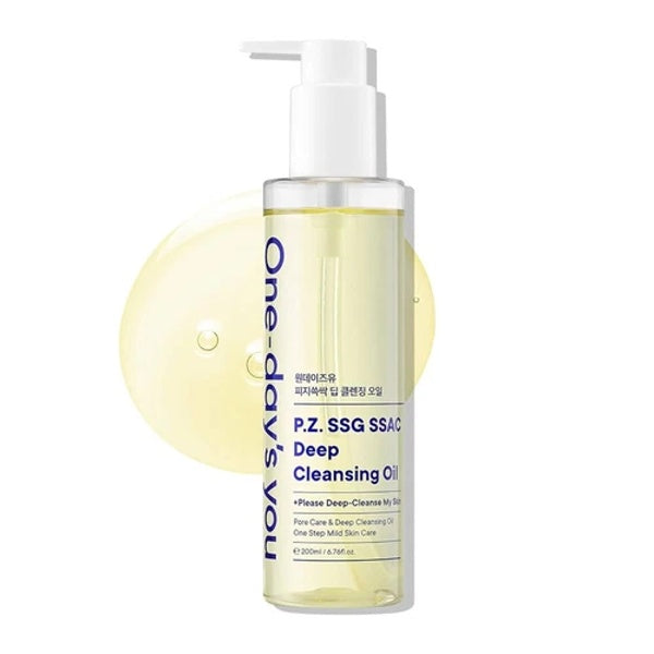 

One-Day s You P.Z Ssg Ssag Deep Cleansing Oil - 200ml