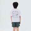 [Snowpeak] Kids Aerocool Gardening Graphic Short Sleeve T-shirt White (S26MKFTS87)