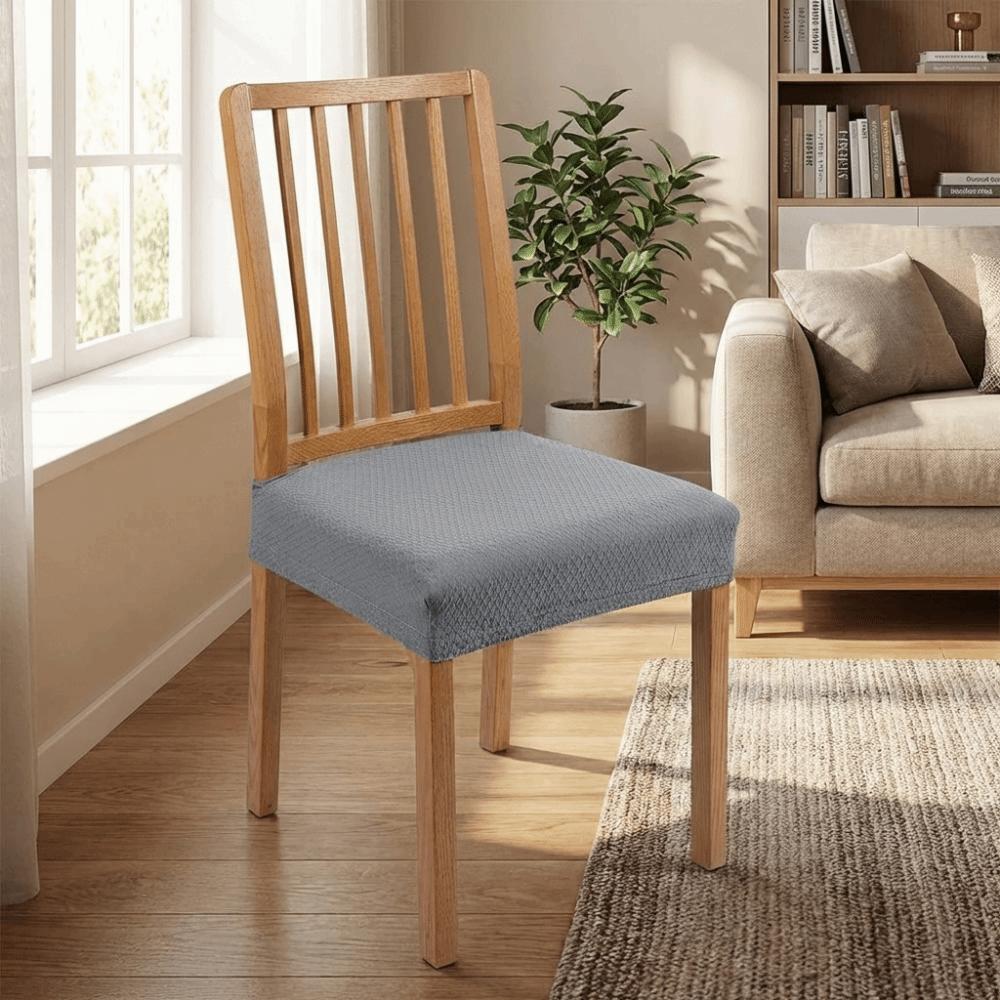 Removable Elastic Seat Protectors Waterproof Chair Cushion Cover Wedding Banquet