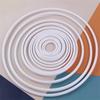 DIY Crafting Hoops Plastic Material White Hoop for Home Weeding Jewelry DIY Crafts 50mm-350mm