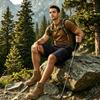 Herren Cargo-Shorts mit großen Taschen Klassische Passform Mehrere Taschen Utility-Shorts Entspannte Passform Freizeit-Shorts für Herren