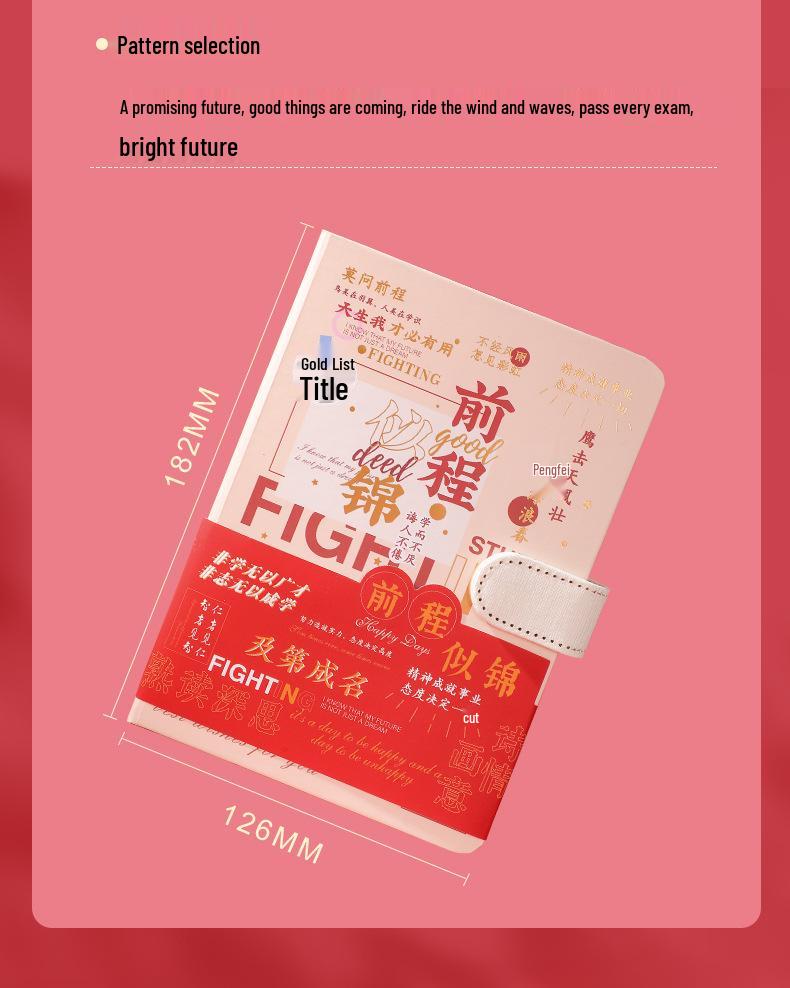 Maturitní zápisník 2025 - Silný, Roztomilý, Hodnotná studentská odměna