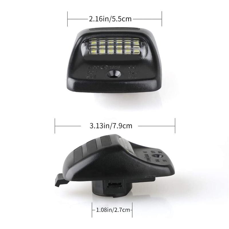 2pcs CANBUS LED Car Tail License Plate Light For Toyota Tacoma 2005-2015 Tundra 2000-2013 Number Plate Lamp Bulbs Luces