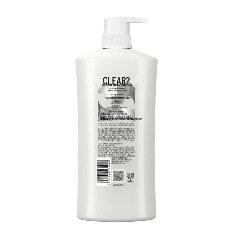 Clear Anti-Dandruff Cherry Blossom Shampoo